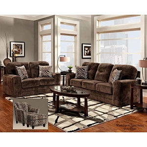 Chocolate color leather European modern beautiful buckle design healthy quality living room 3+2 sectional sofa set