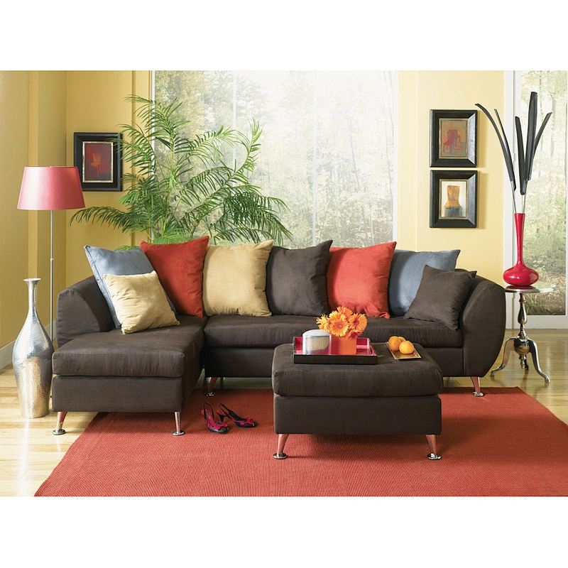 European retro style luxury quality comfortable chenille fabric beautiful living room sofa cover