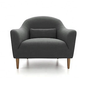 Wooden Chair With Buttons Factory Price Living Room Furniture  Color Matching Chair