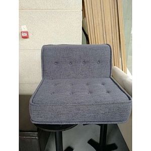 American style living room full sponge sofa soft ottoman/armless chair/corner sofa