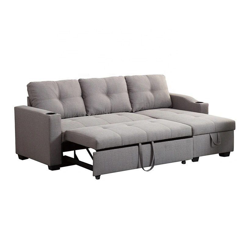 Frank furniture new design cheap sofa bed with chaise lounge sofa cum bed designs fabric foldig sofa bed for home furniture