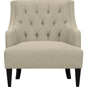 Furniture Supplier Lounge  Sofa Chair  New Model Comfortable Seat High-end Wood Frame Armchair