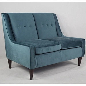 New Fashion Velvet Fabric Sofa Chair For Living Room Indoor Dining Furniture Leisure Chair
