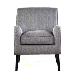 Frank Furniture Plain Design Cheap Price Accent Chair Living Room Fabric Linen Velvet Customized Chair