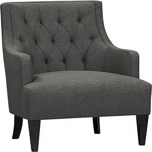 Furniture Supplier Lounge  Sofa Chair  New Model Comfortable Seat High-end Wood Frame Armchair