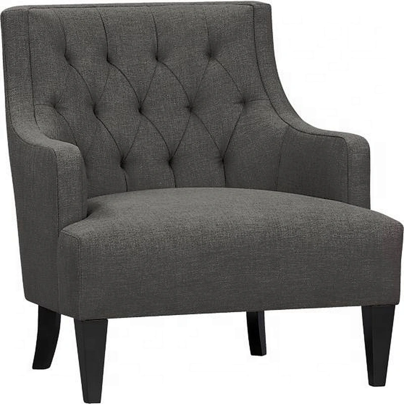 Furniture Supplier Lounge  Sofa Chair  New Model Comfortable Seat High-end Wood Frame Armchair