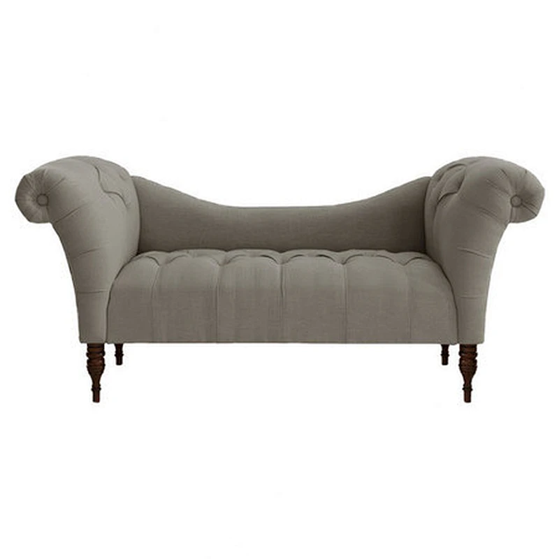 Latest sofa hot sale design french style modern furniture grey loveseat sofa