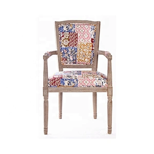 Latest design wooden chair fabric home furniture chair hot welcome design chair