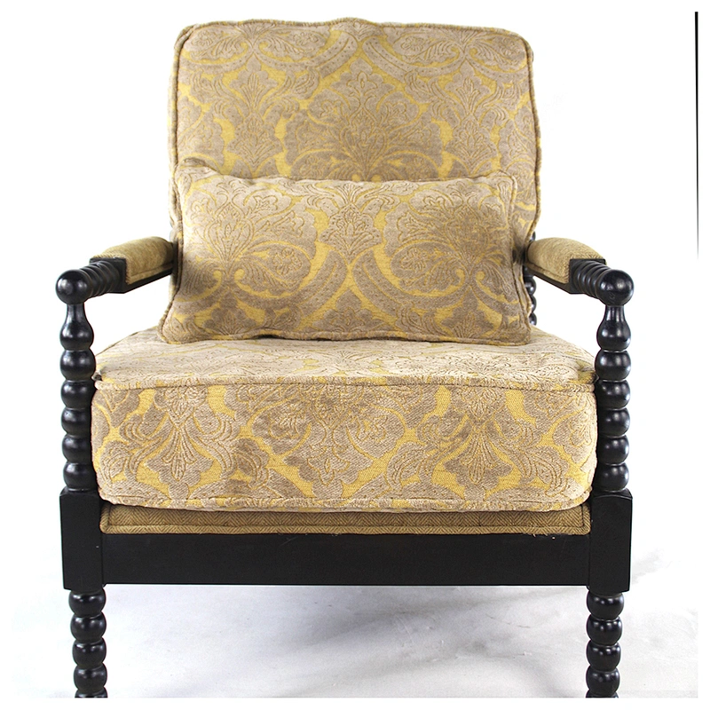 China supplier pair of comfortable chairs with wooden legs small accent chair deals for living room