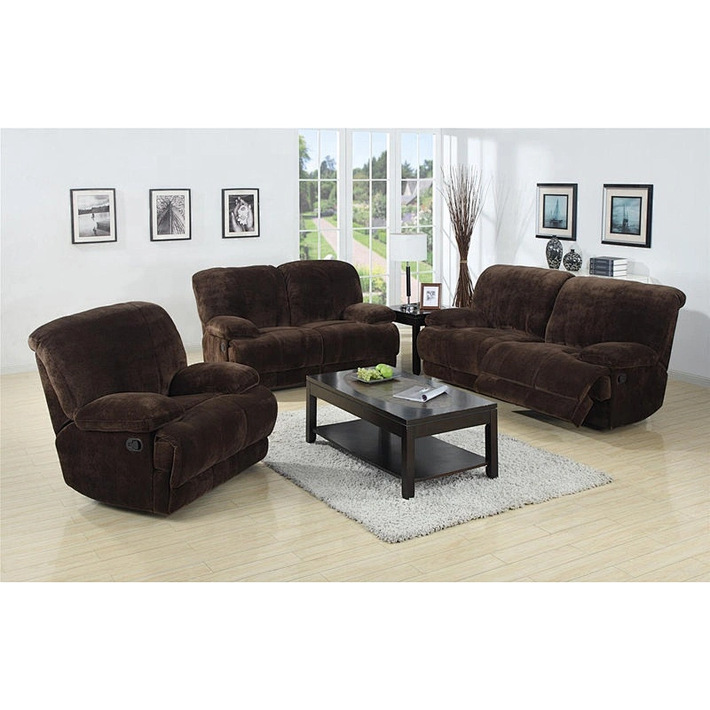 European Style High Quality Living Room Furniture Classical  Recliner Sofa
