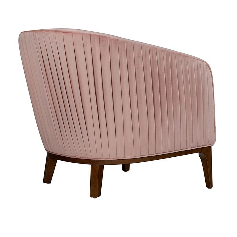 Factory Supplier Beach Chair New Model Wholesale Price Pink Velvet Lounge Sofa Office Chair