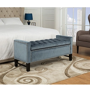 Frank Furniture Mail Order New Model Ottoman Stool Hot Selling Wooden Bench Ottoman Bench