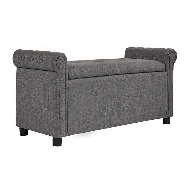 Waterproof Foldable Surface Storage Laundry Ottoman/Box Bench