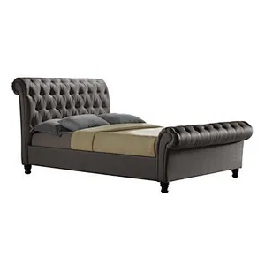 2019 Newest modern style concise customized  beautiful and comfortable wooden bedroom sets