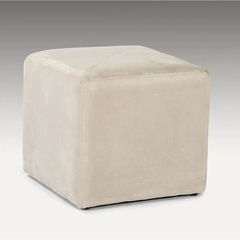2019 Newest touching soft modern style beautiful and comfortable high quality chenille bench ottoman
