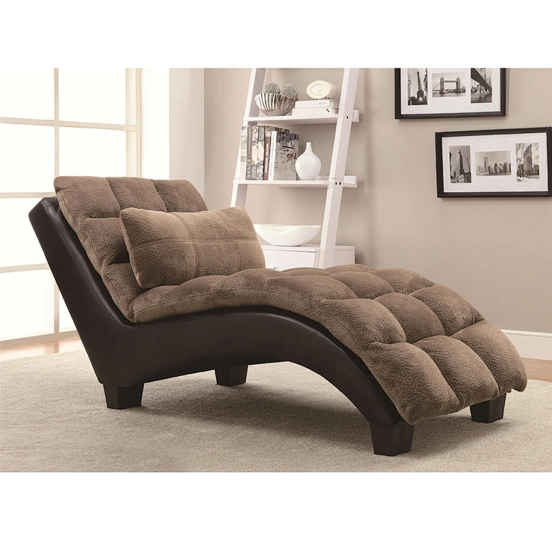 Frank Furniture Two Tone Chaise Design Modern Sense Couvre Chaise Comfortable Elderly Chaise Lounge