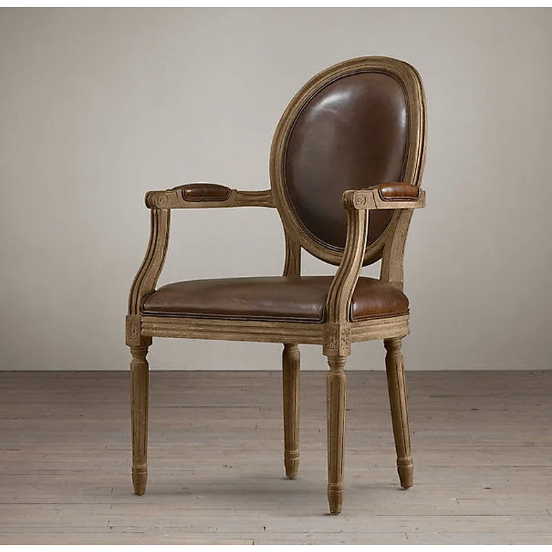 Hot sale modern solid wood leg airchair livingroom stool chair
