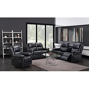 Frank Furniture Wholesale Recliner Sofa Set Modern Elderly Super Comfortable Leather Electric Recliner