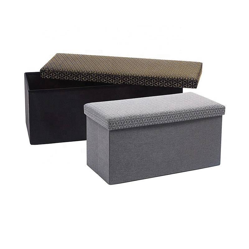 Home furniture storage ottoman and living room sofas folding ottoman chair