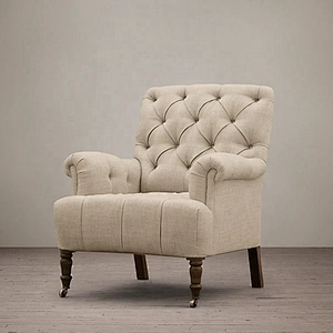 Modern accent wooden chair with high quality armchair in living room best antique wood chair