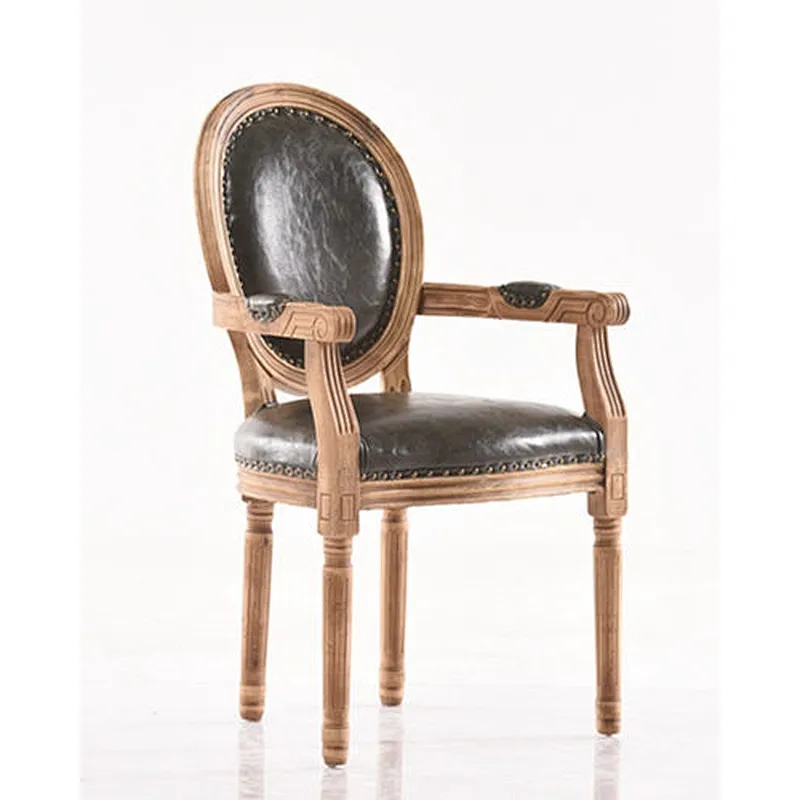 Hot sale modern solid wood leg airchair livingroom stool chair