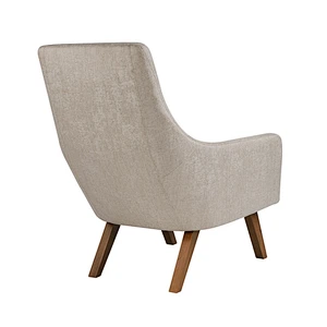 Living room furniture Solid wood frame with soft and comfortable sponge high quality high back chair