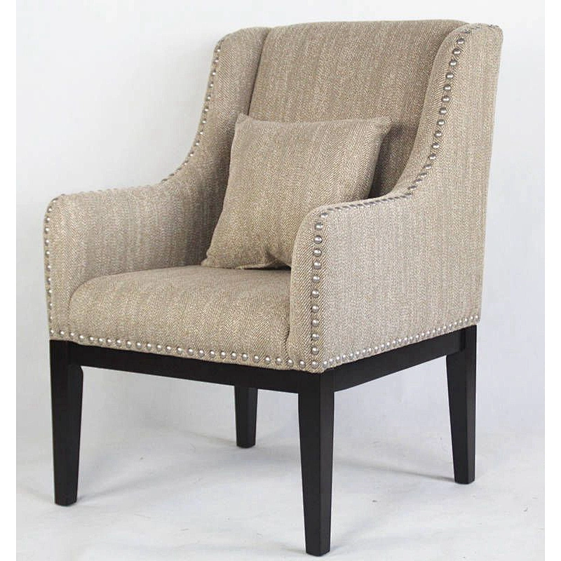 Upholstered living room furniture modern hotel leisure accent chairs