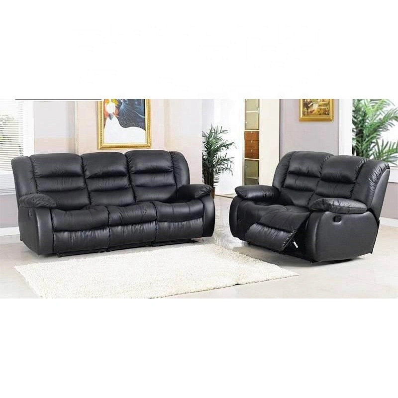 Factory direct recliner sofa set modern fashion luxury electric 3+2+1 leather sofa reclining living room sofas