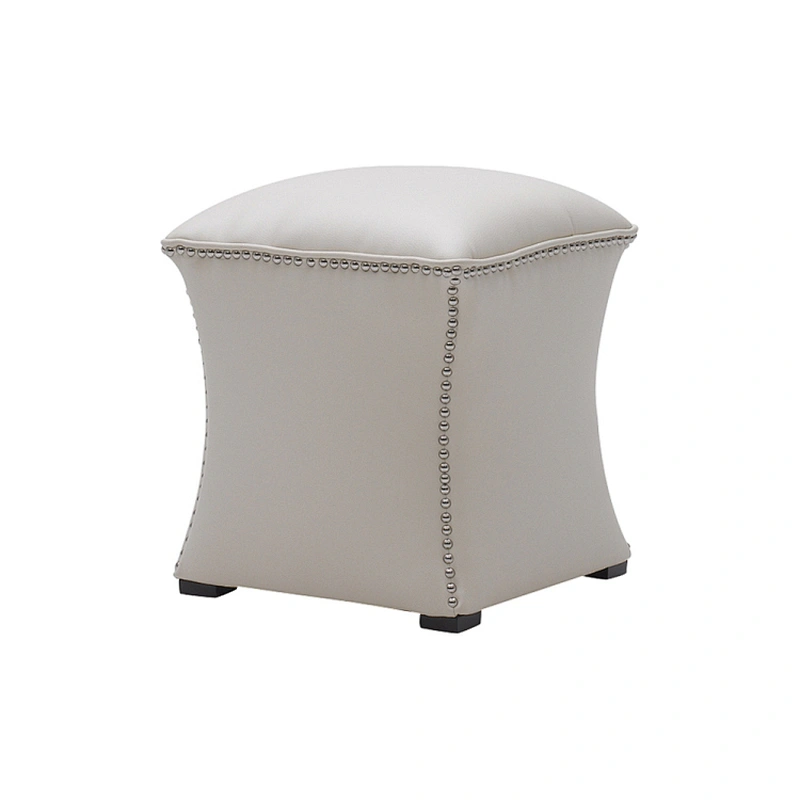 leather ottoman folding storage pouffe toy box , indian ottoman