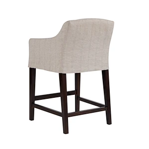 Modern minimalist style solid wood with soft sponge cushion high quality living room bar seat chair