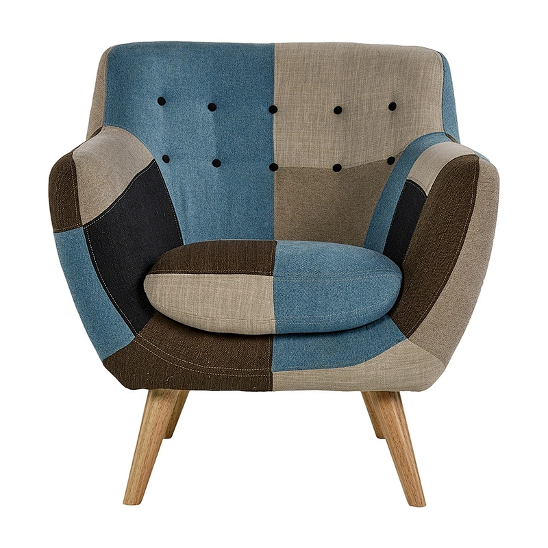 Fancy Frank furniture office chair wholesale fabric stitching chair leisure chair for living room and TV room