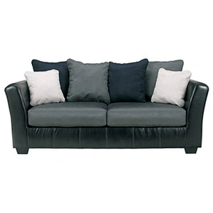 High Quality  Hot Sale Comfortable Modern Blue Linen  Living Room Furniture Sofa Cover