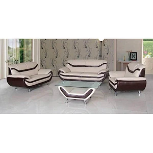 2019 Newest modern customizable comfortable and breathable italy leather sectional sofa