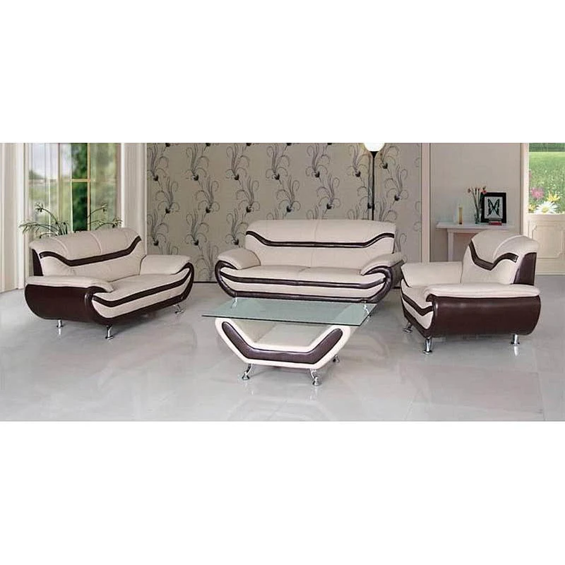 2019 Newest modern customizable comfortable and breathable italy leather sectional sofa