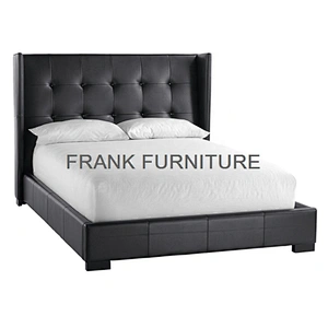 Frank Furniture Home Furniture Bed Design Royal Furniture Bedroom Sets with High Back