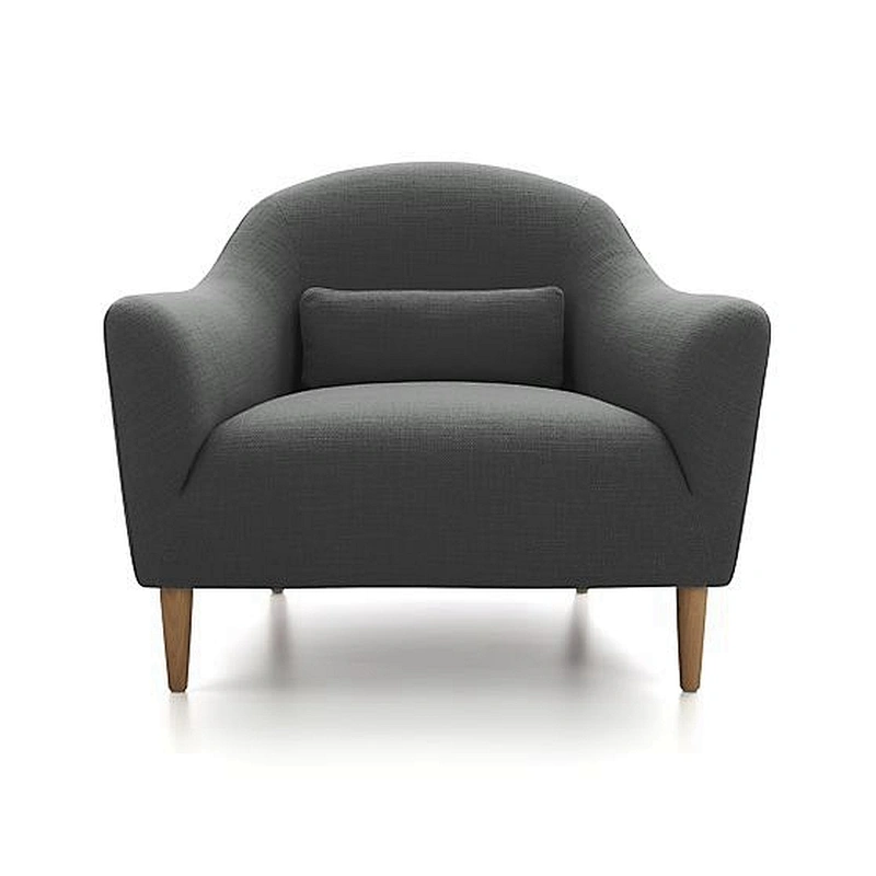Sofa fabric round floor chair sitting for living room