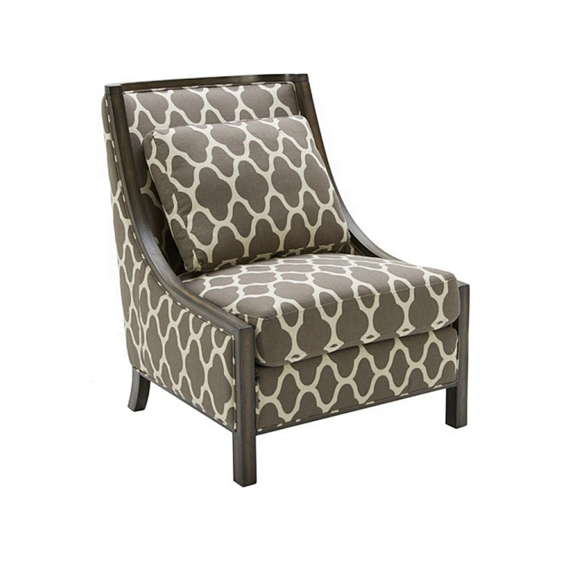 Frank Furniture Modern Luxury Design Single Sofa Set Fabric Sofa with Pillow