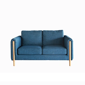 Modern style healthy sponge cushion with soft flannel healthy double living room sofa
