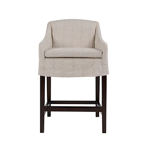 Modern minimalist style solid wood with soft sponge cushion high quality living room bar seat chair