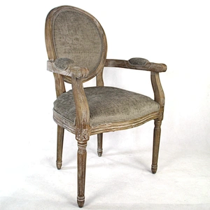 Frank furniture wood frame chair living room furniture fabric chair barber chair