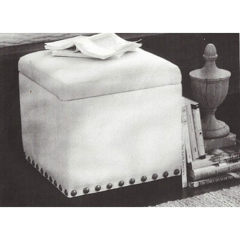 Frank Furniture Hot Selling Cheap Price Ottoman Stool Fabric Velvet Bedroom Ottoman Bench