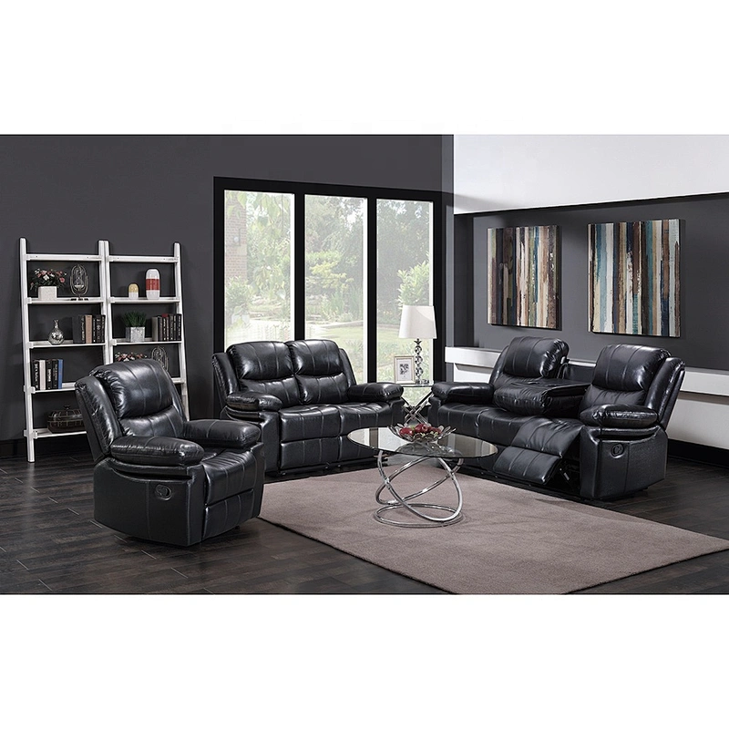 Frank Furniture 3 Seat Recliner Sofa Covers China Cheap Price  European Style  Leather recliner sofa