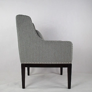 Living Room Furniture Wooden Legs Modern Sofa Chair with Pillow