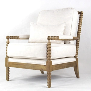 New Fashion  Chair Retro Classic Fabric With Pillow