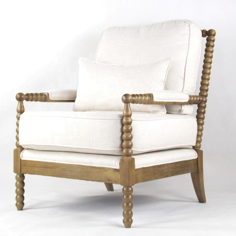 New Fashion  Chair Retro Classic Fabric With Pillow