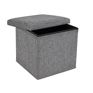 Frank Furniture Latest Hot Selling Modern Living Room Bench Stool Pouf Storage Ottoman