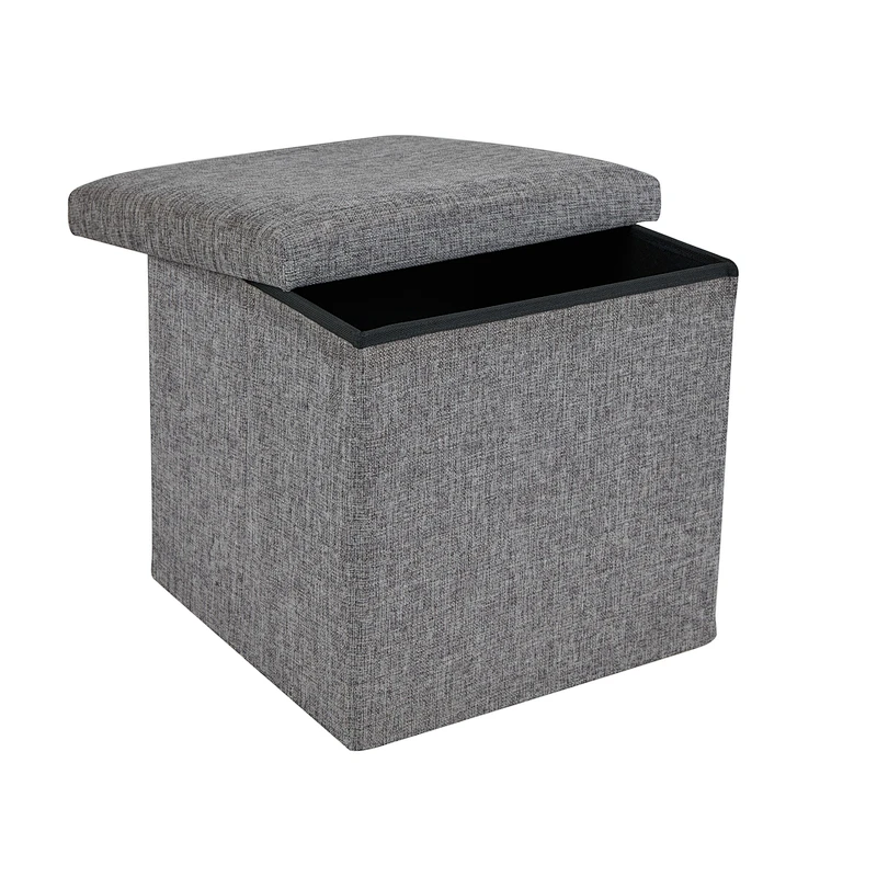 Frank Furniture Latest Hot Selling Modern Living Room Bench Stool Pouf Storage Ottoman