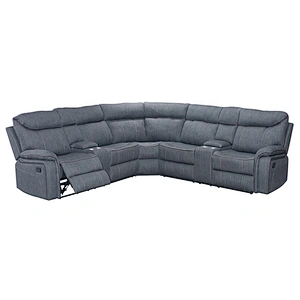 Europe trend new design recliner corner sofa and leather recliner sectional sofa modern sofa set 7 seater living room furniture
