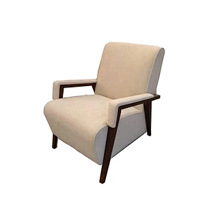 Europe design armchair leather and fabric leisure chair living room furniture chairs