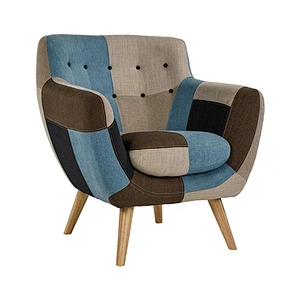 Fancy Frank furniture office chair wholesale fabric stitching chair leisure chair for living room and TV room